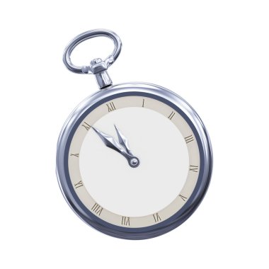 Retro pocket watch. clipart