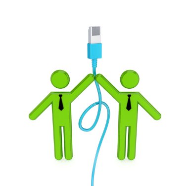 3D küçük patchcord ile.