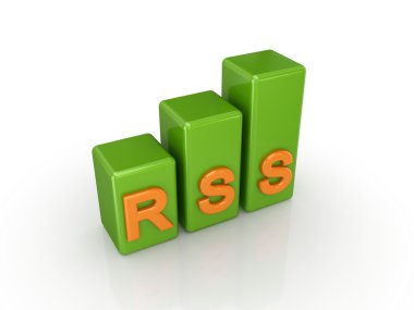 Yeşil grafik word rss ile.