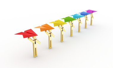 ekip çalışması kavramı.