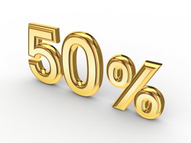 50 procents