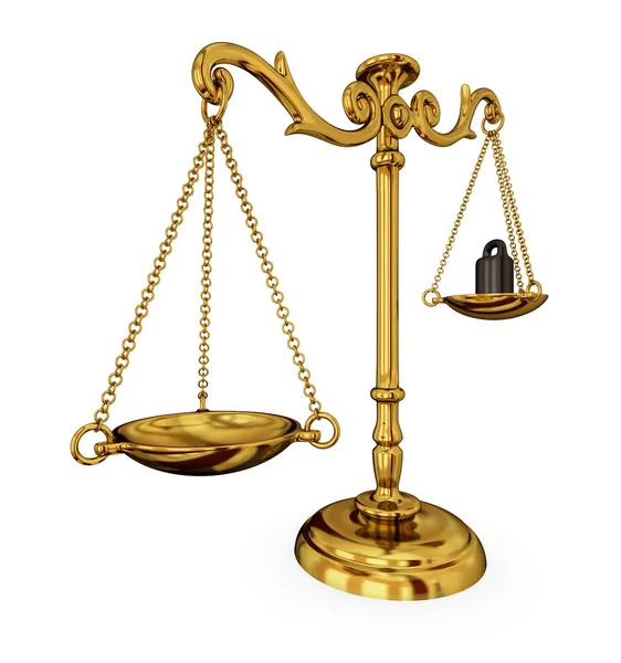 Scales of justice — Stock Photo, Image