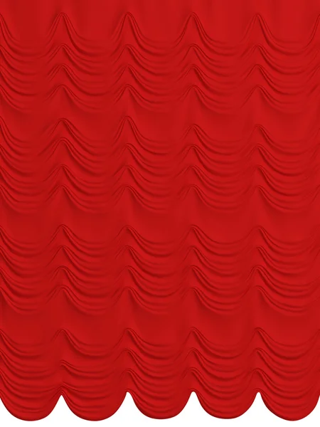 stock image Red satin curtain