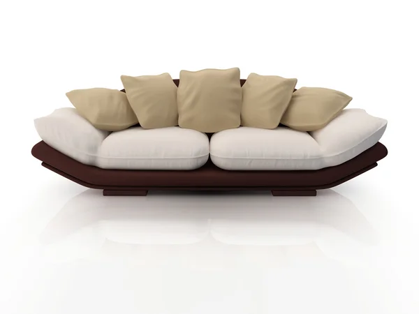 Modern sofa. — Stock Photo, Image