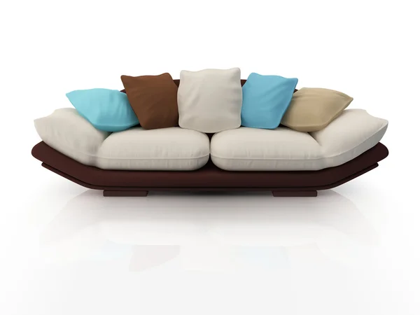 Sofá moderno — Fotografia de Stock