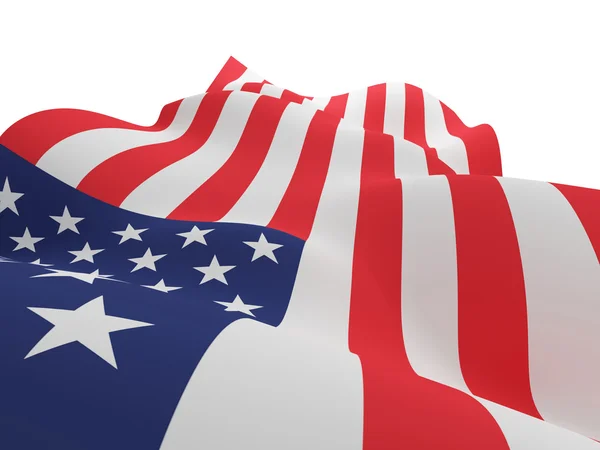 US-Flagge. — Stockfoto