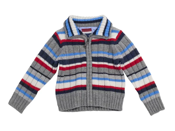 Children's stripy sweater. — Stock Photo, Image