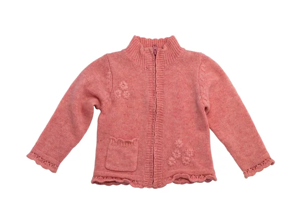 Ładny różowy sweter — Zdjęcie stockowe