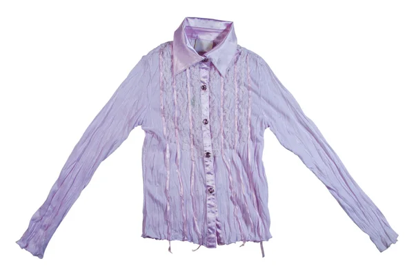 Light-violet children's blouse. — Stock Photo, Image