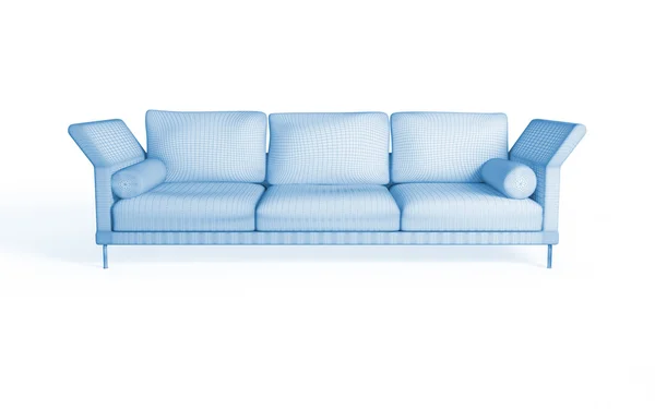 3D-Darstellung eines modernen Sofas — Stockfoto