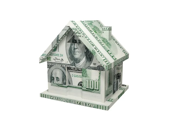 House made of money. — Stock Photo, Image
