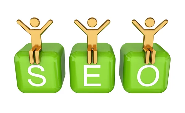 Small and word SEO. — Stock Photo, Image