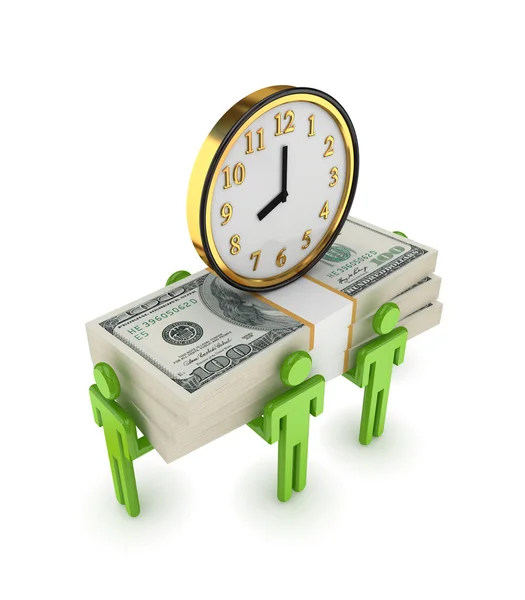 Podnikatelský koncept času. — Stock fotografie