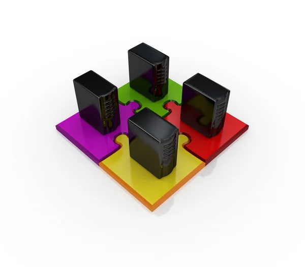 Server concept. — Stockfoto