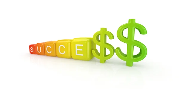 Stylized word SUCCESS. — Stock Photo, Image