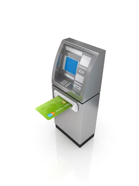 ATM koncept. — Stockfoto