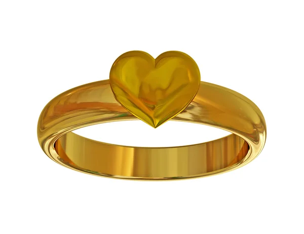 Valentine's ring — Stock Photo, Image