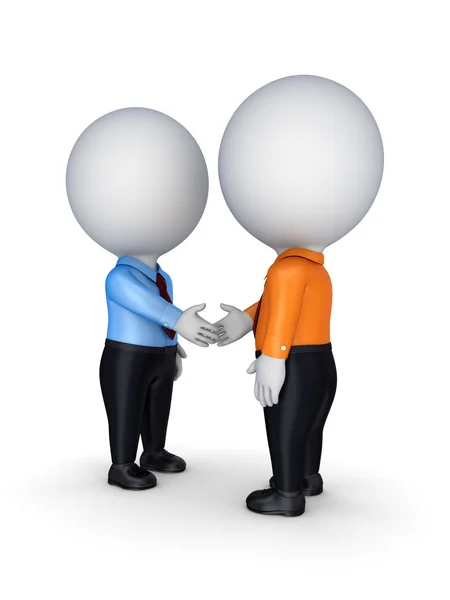 Businesspeople shaking hands. — Stock Photo, Image