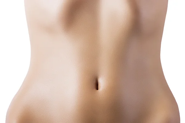 Vientre desnudo en primer plano — Foto de Stock