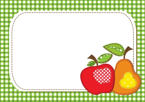 Fruit background — Stock Vector