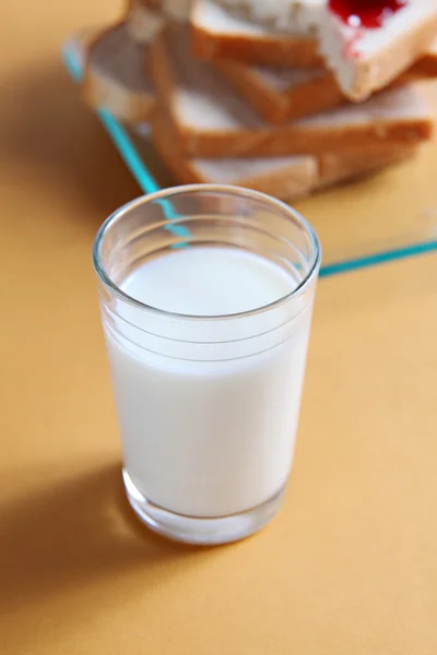 stock image Glass of milk