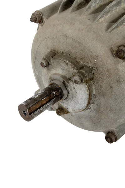 Part of the old motor (isolated) — Stock Photo, Image