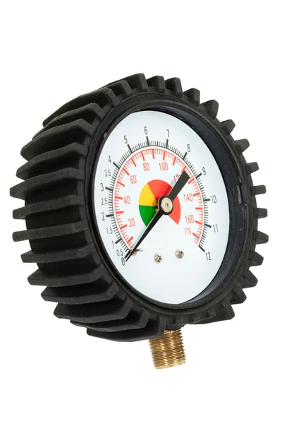 Pressure meter (isolated) — Stock Photo, Image