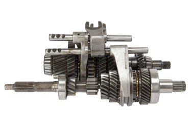 Transmission gears (isolated) clipart