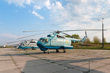 birkaç mil mi-14 helikopterler