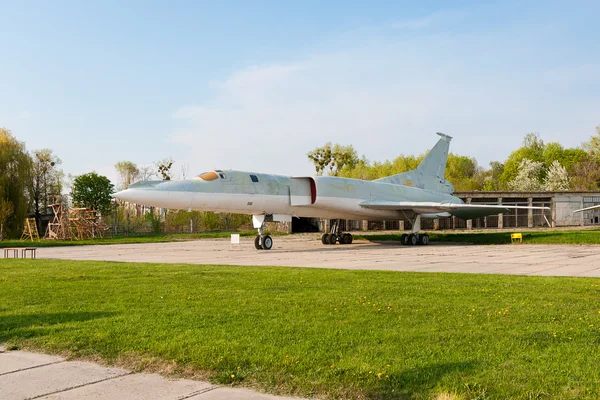 图波列夫 tu-22 飞机 — 图库照片