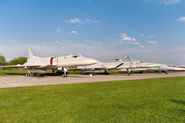 Varios aviones Tupolev Tu-22 Imágenes de stock libres de derechos