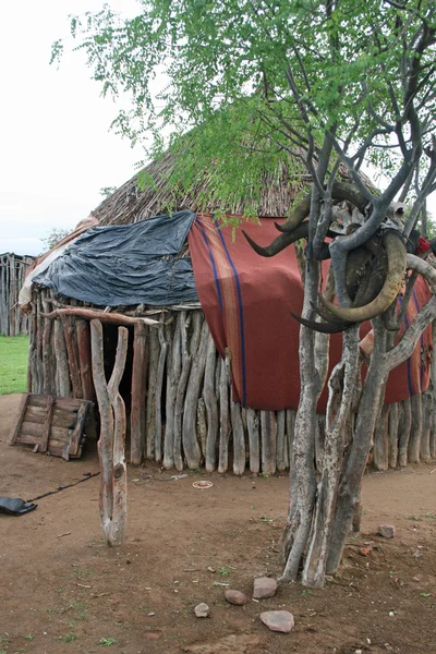 Himba καλύβα — Φωτογραφία Αρχείου