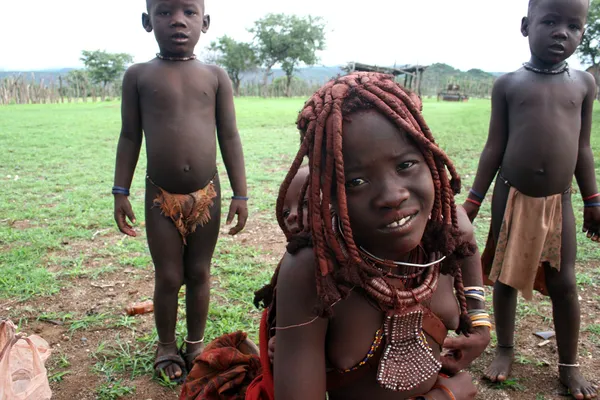 Himbas — Stok Foto