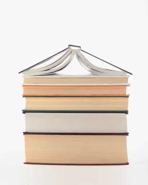 Stack of books. — Stock Photo, Image