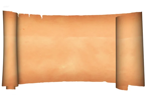 Scroll of parchment. — Stock Photo, Image
