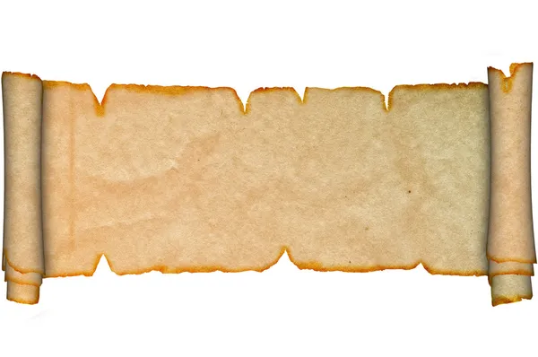 Античный свиток пергамента . — стоковое фото