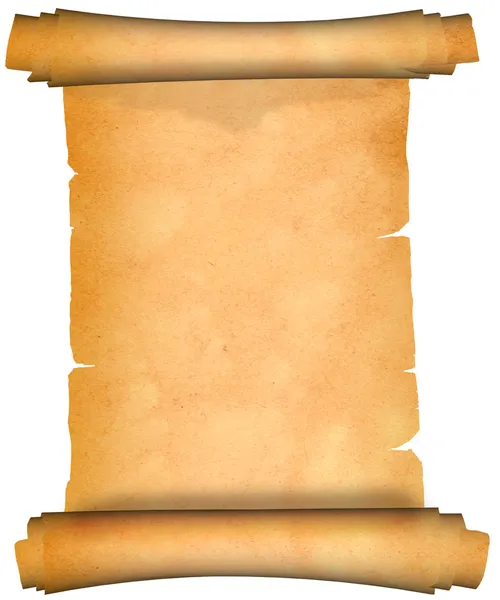Античный свиток пергамента . — стоковое фото
