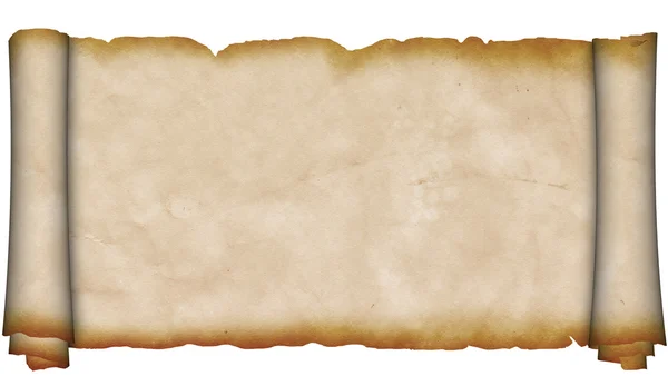 Antique scroll of parchment. — Stock Photo, Image