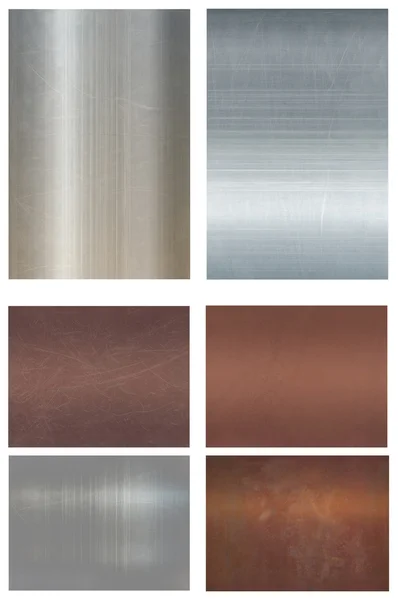 Metall texturer. — Stockfoto