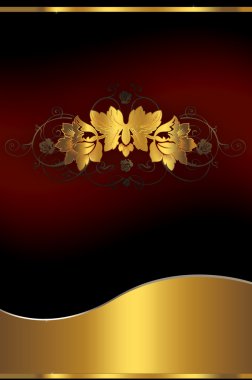 Dekoratif çiçek arka plan.