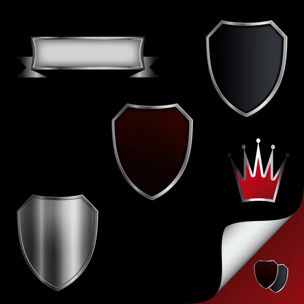 Shield collection. — Stock Photo, Image