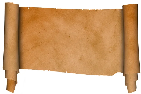 Pergamena di pergamena antica . — Foto Stock