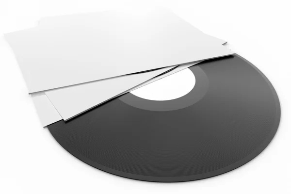 Disco de disco de vinilo negro lp —  Fotos de Stock
