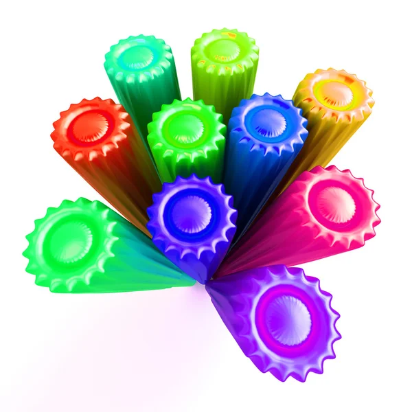 Bright markers — Stock Photo, Image