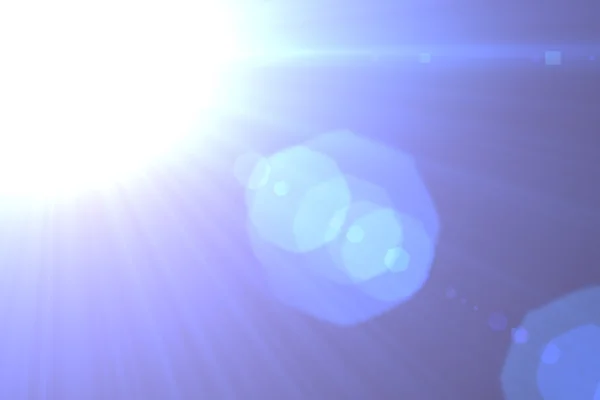 Lens flare abstracte achtergrond — Stockfoto