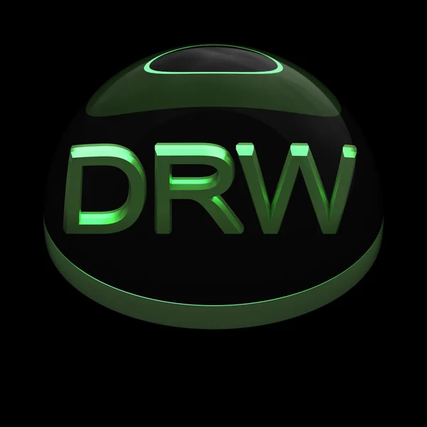 Icono de formato de archivo 3D Style - DRW —  Fotos de Stock