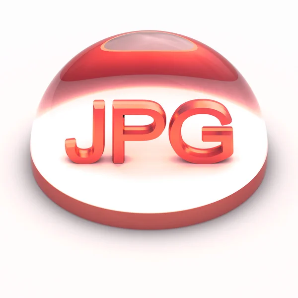Icône de format de fichier 3D Style - JPG — Photo