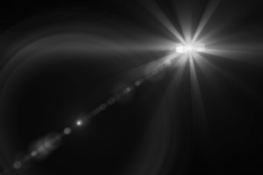 Lens flare abstract background clipart