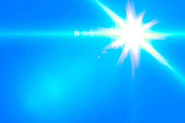 Lens flare abstract background — Stock Photo, Image