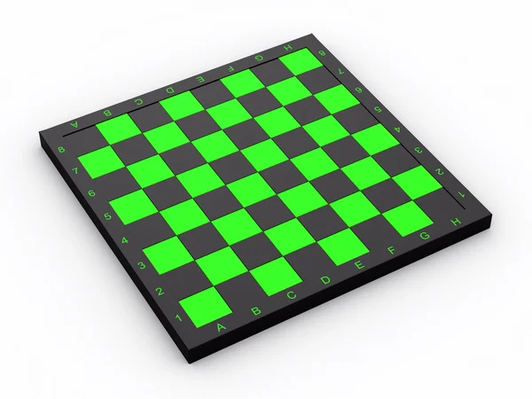 stock image Empty chess board